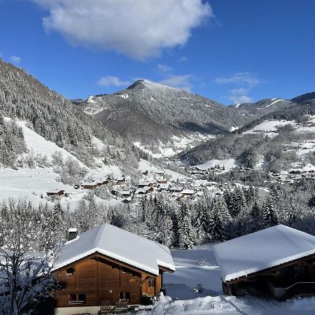 Magnifique Vue - Pistes 1 Min - Parking Possible A L'Exterieur De La Residence Saint-Jean-dʼAulps 外观 照片